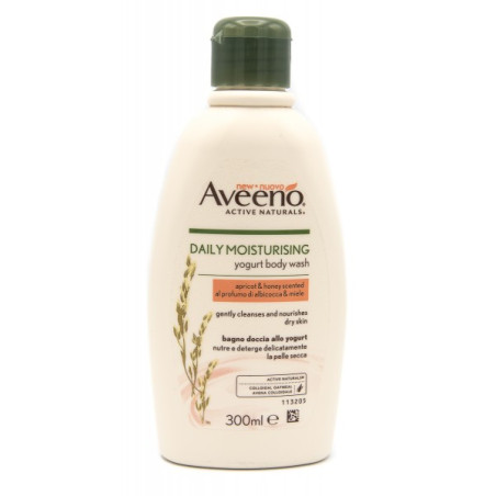 AVEENO BAGNO DOCCIA YOGURT/ALBICOCCA/MIELE 300 ML