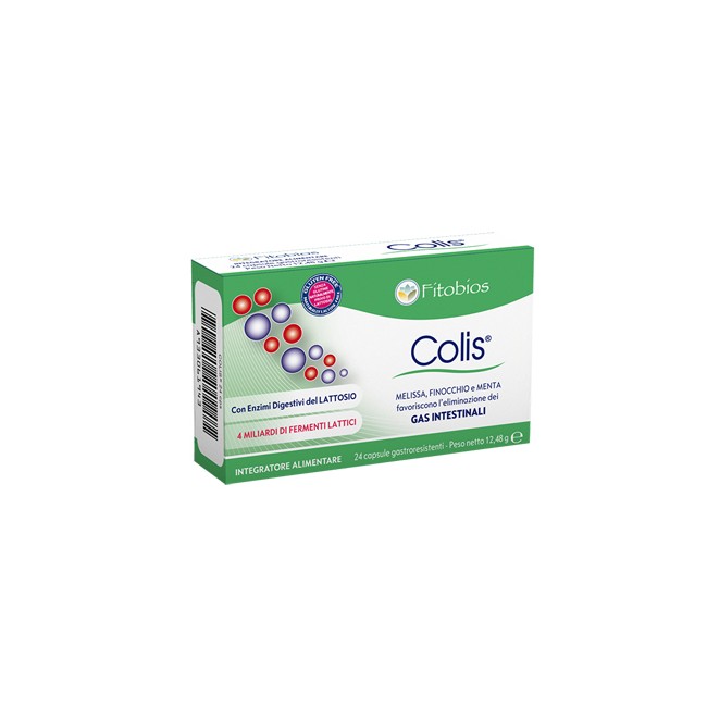 COLIS 24 CAPSULE GASTRORESISTENTI 520 MG