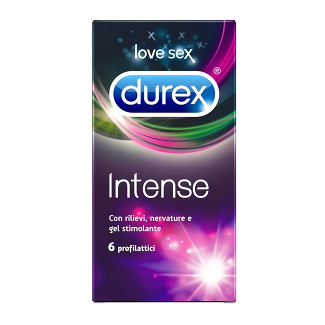 DUREX INTENSE ORGASMIC CONDOM 6 PEZZI