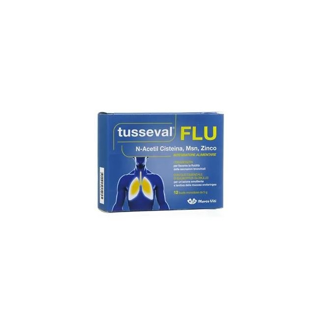 TUSSEVAL FLU 12 BUSTINE SOLUBILI