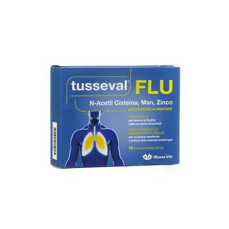 TUSSEVAL FLU 12 BUSTINE SOLUBILI