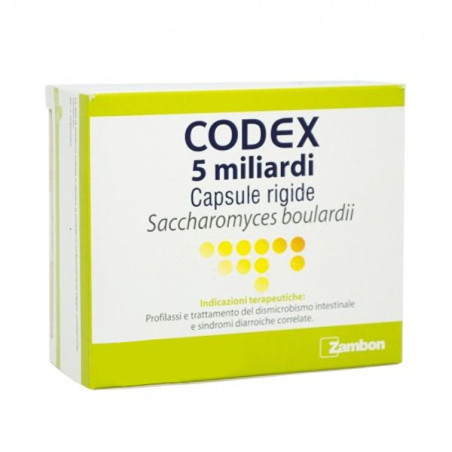 Confezione risparmio da 30 capsule Di Codex fermenti lattici per problemi intestinali