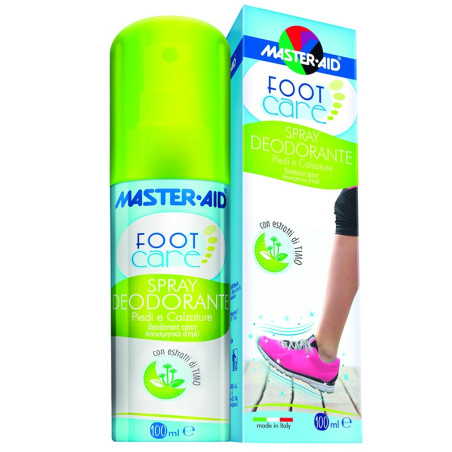 MASTER-AID FOOT CARE SPRAY DEODORANTE 100 ML