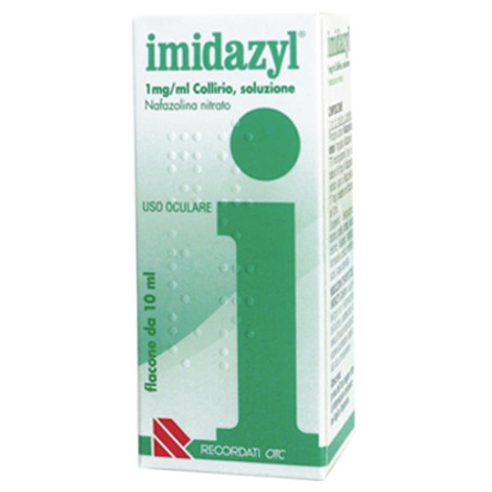 Recordati Imidazyl Collirio 0,1% Flacone Da 10ml