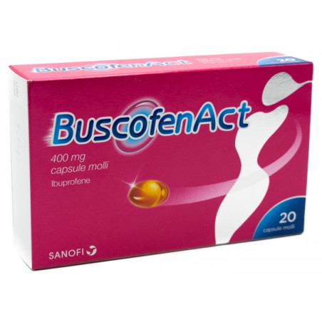 BUSCOFENACT*20CPS 400MG