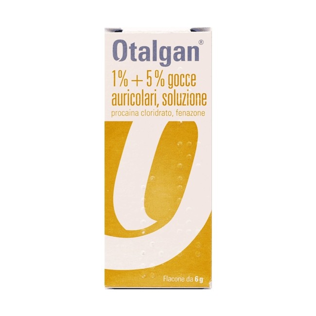 Otalgan 1%+5% Gocce Auricolari Soluzione 6g