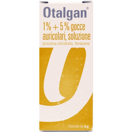 Otalgan 1%+5% Gocce Auricolari Soluzione 6g