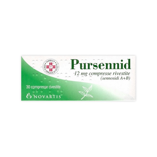 PURSENNID*30CPR RIV 12MG