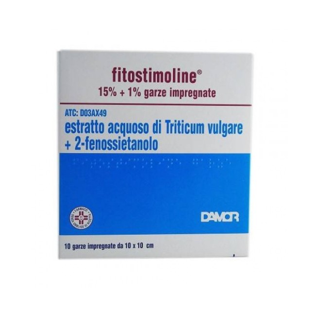 Fitostimoline 15%+1% 10 garze