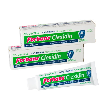 FORHANS CLEXIDIN COLLUTORIO IN GEL ALLA CLOREXIDINA 0,30% 30