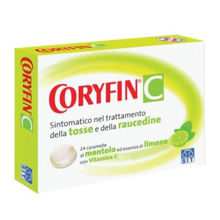 Coryfin Con Vitamina C Pastiglie Gusto Limone 24 Caramelle