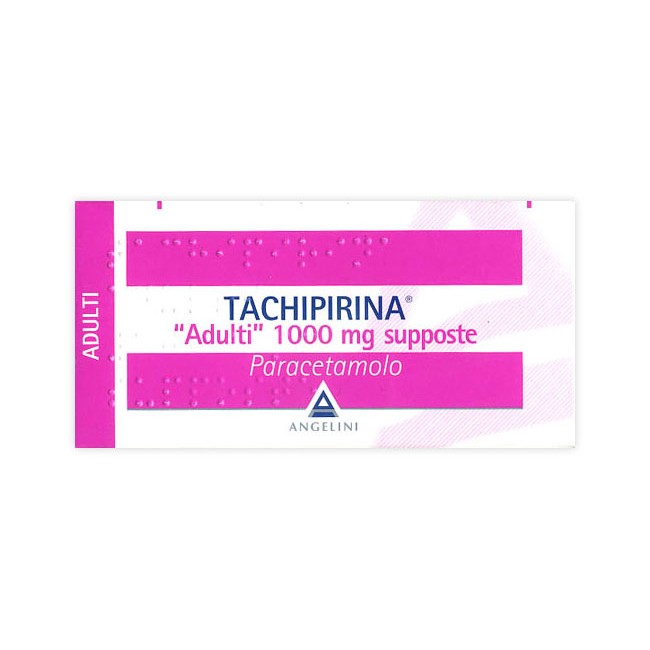 TACHIPIRINA*AD 10SUPP 1000MG