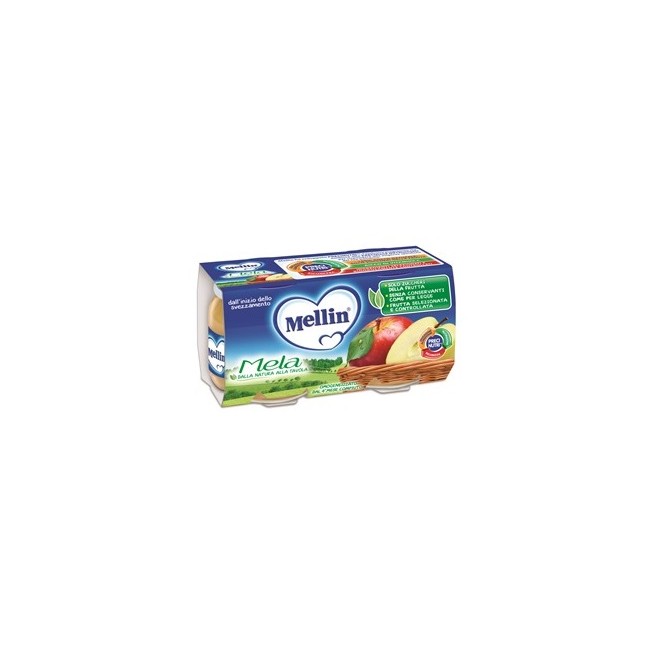 MELLIN OMOGENEIZZATO MELA 100 G 2 PEZZI