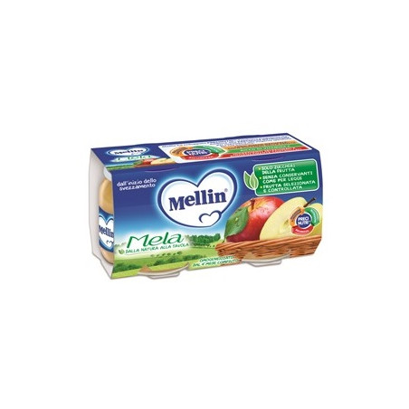 MELLIN OMOGENEIZZATO MELA 100 G 2 PEZZI