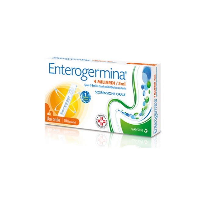 ENTEROGERMINA*OS 10FL 4MLD 5ML