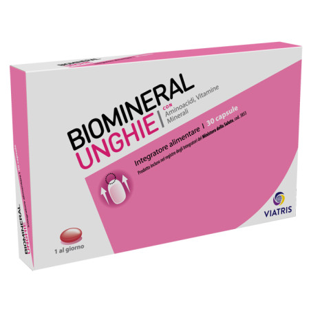 BIOMINERAL UNGHIE 30 CAPSULE