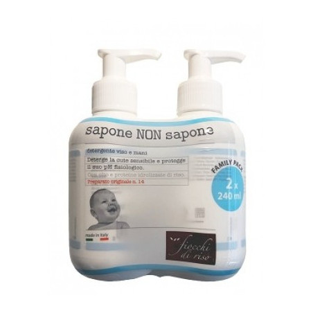 Fiocchi di Riso Sapone Non Sapone Bipack 2x240ml