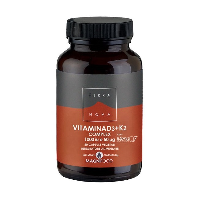 TERRANOVA VITAMINA D3 + K2 50 CAPSULE