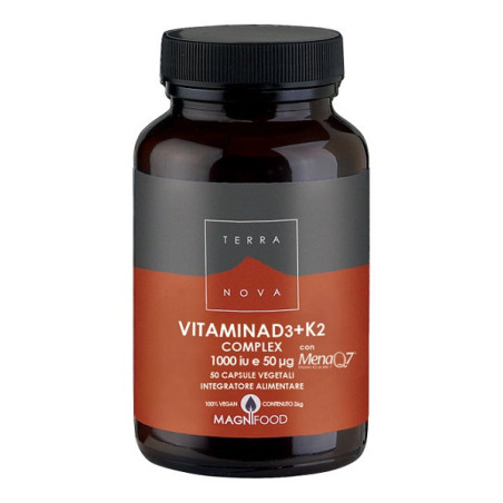 TERRANOVA VITAMINA D3 + K2 50 CAPSULE