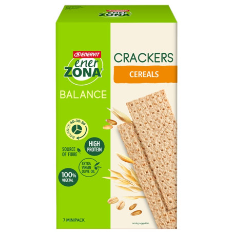 ENERZONA CRACKERS CEREALS 25 G