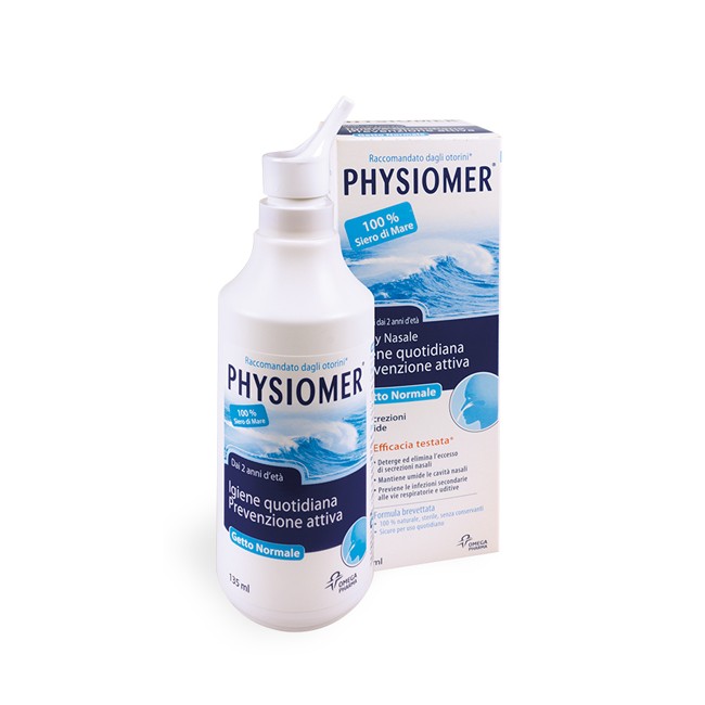 Confezione da 135 Ml di Physiomer Spray Nasale isotonico 135 Ml