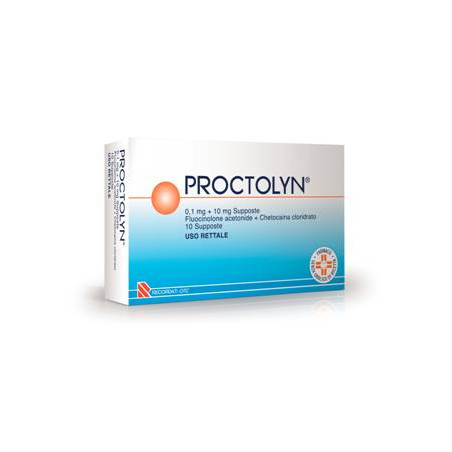 Proctolyn 0,1mg+10mg 10 Supposte