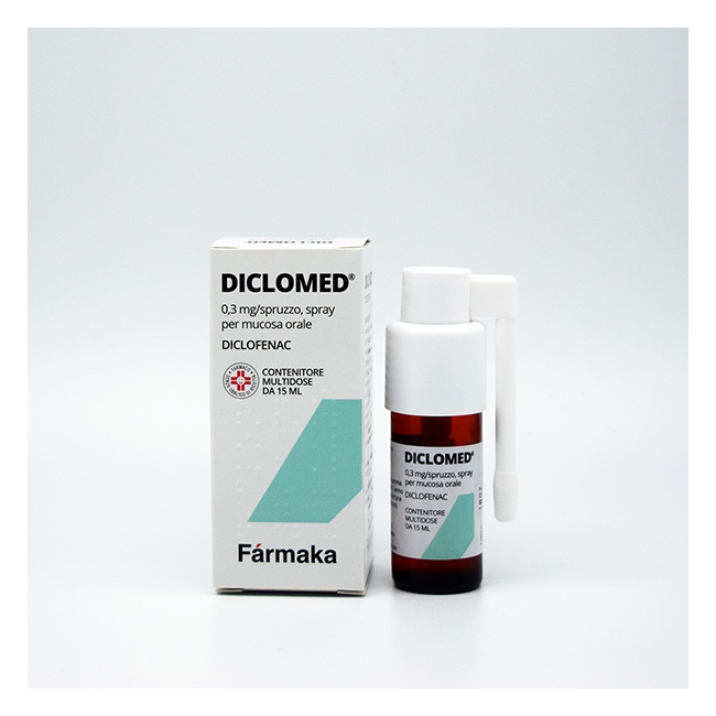 DICLOMED*SPRAY 15ML 0,3MG/DOSE