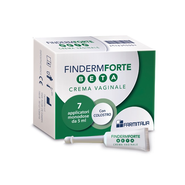 FINDERM FORTE BETA CREMA VAGINALE 7 APPLICATORI MONOUSO 5 G