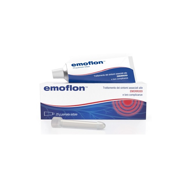 EMOFLON POMATA RETTALE TUBETTO 25 G CON APPLICATORE