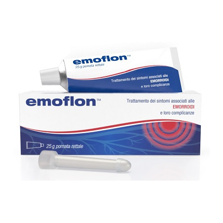 EMOFLON POMATA RETTALE TUBETTO 25 G CON APPLICATORE