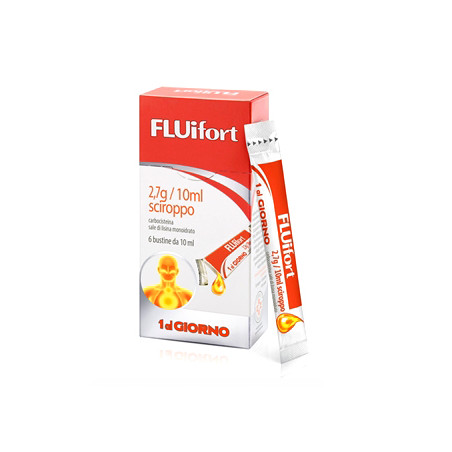 FLUifort 2,7g/10ml Sciroppo 6 Bustine Monodose