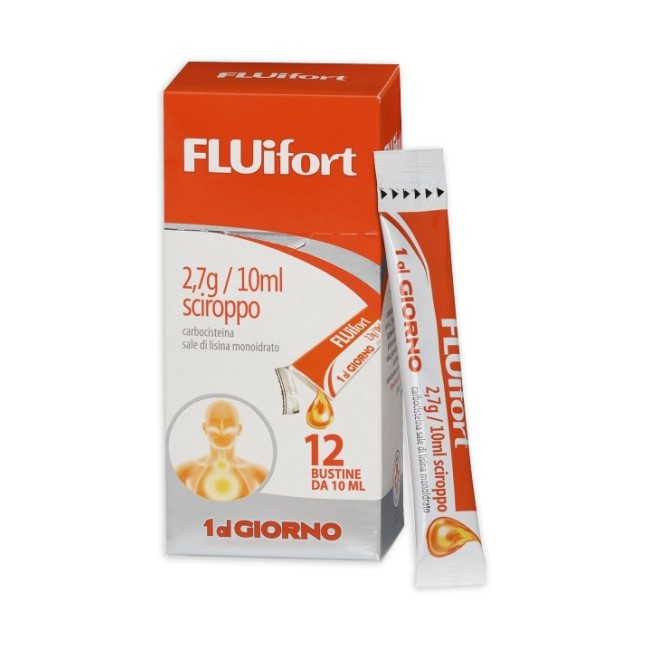 Fluifort 2,7g/10ml Sciroppo In 12 Bustine