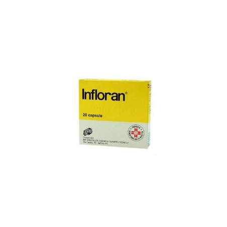 Sit Infloran 0,25g Prevenzione Delle Sindromi Gastrointestinali E Trattamento Sindromi Diarroiche 20 Capsule