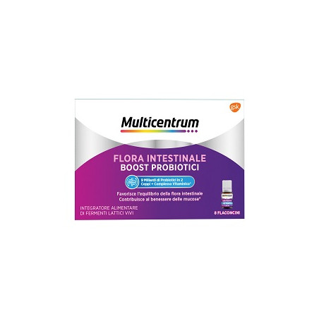 MULTICENTRUM flora intestinale 8 FLACONCINI ///