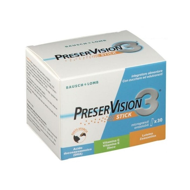 PRESERVISION 3 30 STICK OROSOLUBILI DA 2 G