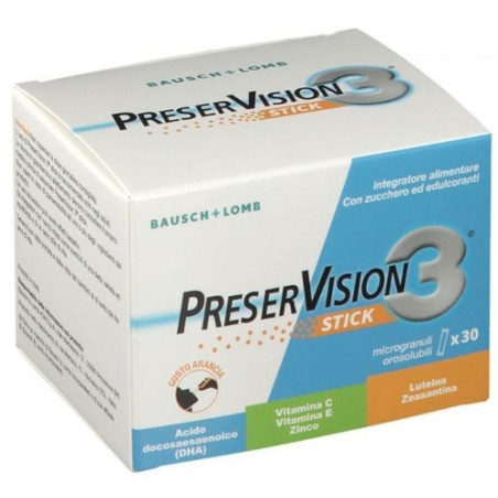 PRESERVISION 3 30 STICK OROSOLUBILI DA 2 G