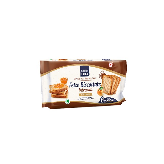 NUTRIFREE FETTE BISCOTTATE INTEGRALI 225 G