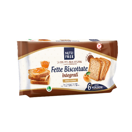 NUTRIFREE FETTE BISCOTTATE INTEGRALI 225 G