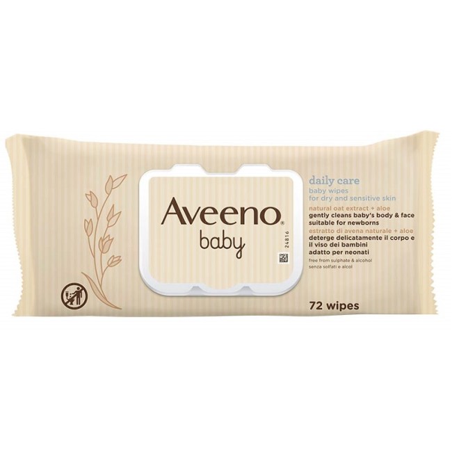 AVEENO BABY SALVIETTINE 72 PEZZI