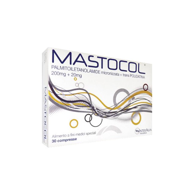 MASTOCOL 200MG+20MG 30 COMPRESSE