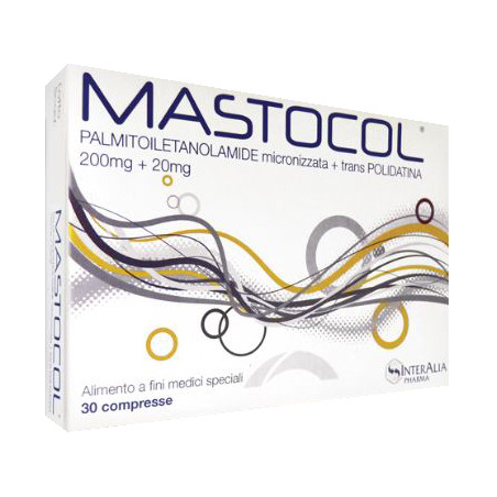 MASTOCOL 200MG+20MG 30 COMPRESSE