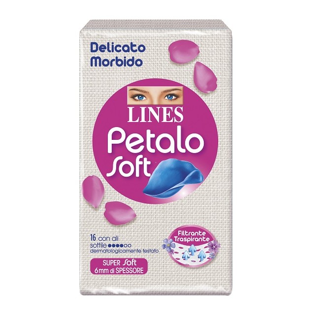 LINES PETALO SOFT ALI 16 PEZZI