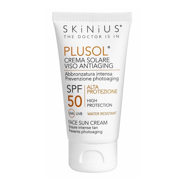 PLUSOL CREMA SOLARE VISO SPF50 50 ML