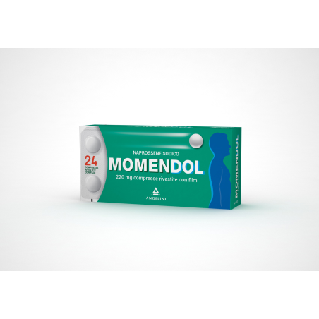 MomenDOL 220mg Naprossene Sodico 24 Compresse Rivestite