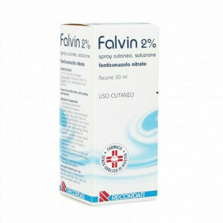 Recordati Falvin 2% Spray Cutaneo 30ml