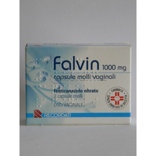 Recordati Falvin 2 Ovuli Vaginali 1000mg