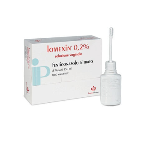 Lomexin 0,2% Lavenda Vaginale 5 Flaconi 150ml