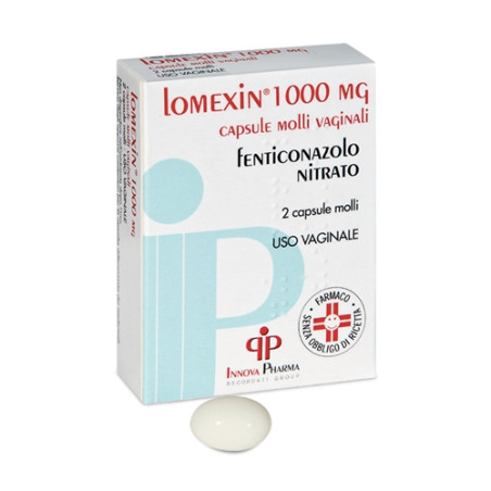 Lomexin 1000mg  2 Capsule Molli Vaginali