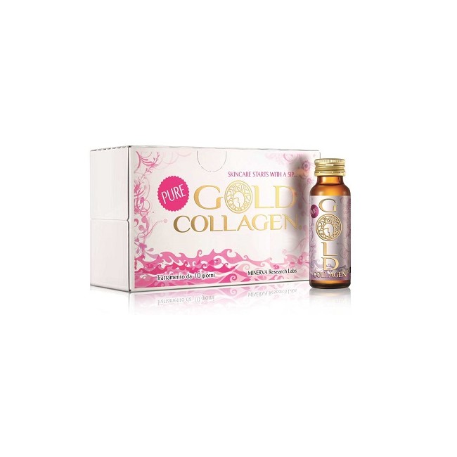 GOLD COLLAGEN PURE 10 FLACONI 50 ML