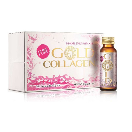 GOLD COLLAGEN PURE 10 FLACONI 50 ML